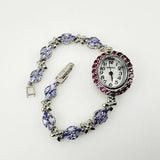 Reloj de Tanzanitas y Granate rodolito - Relojes