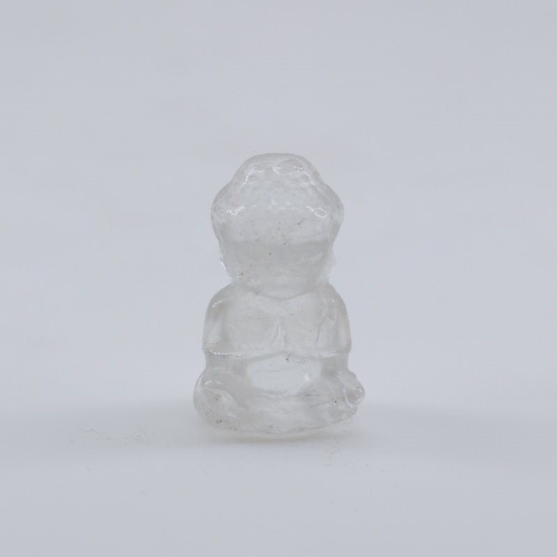 Talla Buda en Cuarzo Cristal - Talla en piedra