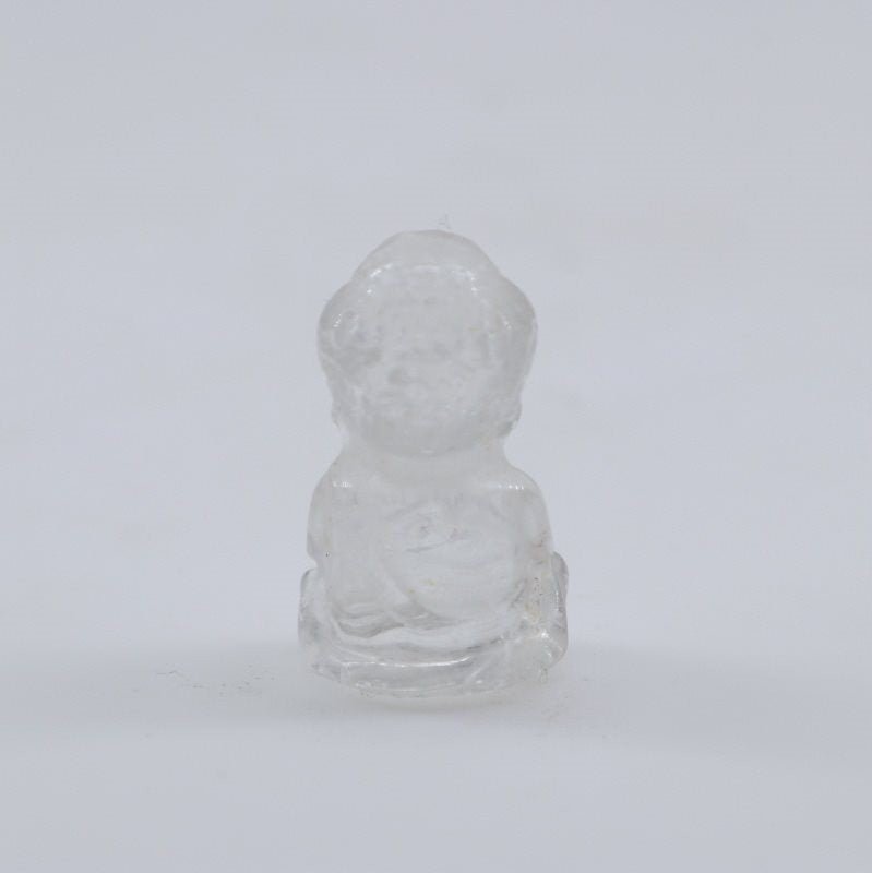 Talla Buda en Cuarzo Cristal - Talla en piedra