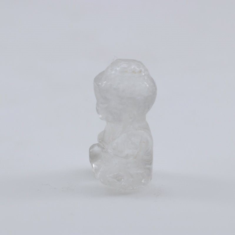 Talla Buda en Cuarzo Cristal - Talla en piedra
