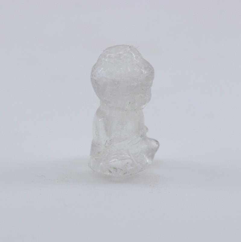 Talla Buda en Cuarzo Cristal - Talla en piedra
