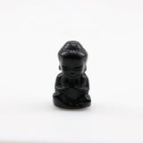 Talla Buda en Obsidiana negra - Talla en piedra