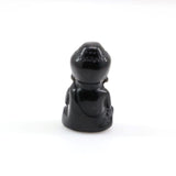 Talla Buda en Obsidiana negra - Talla en piedra