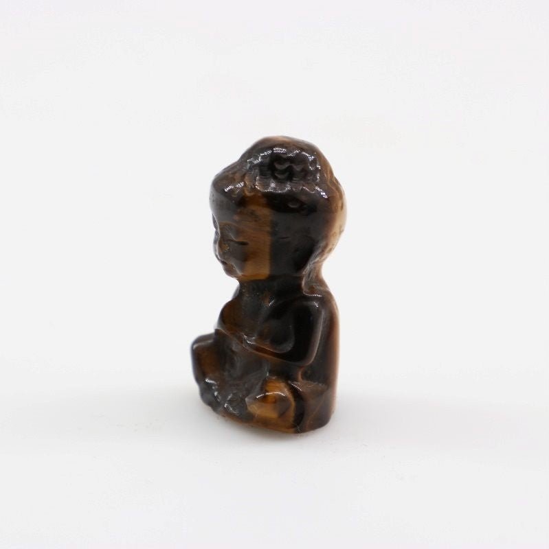 Talla Buda en Ojo de Tigre - Talla en piedra