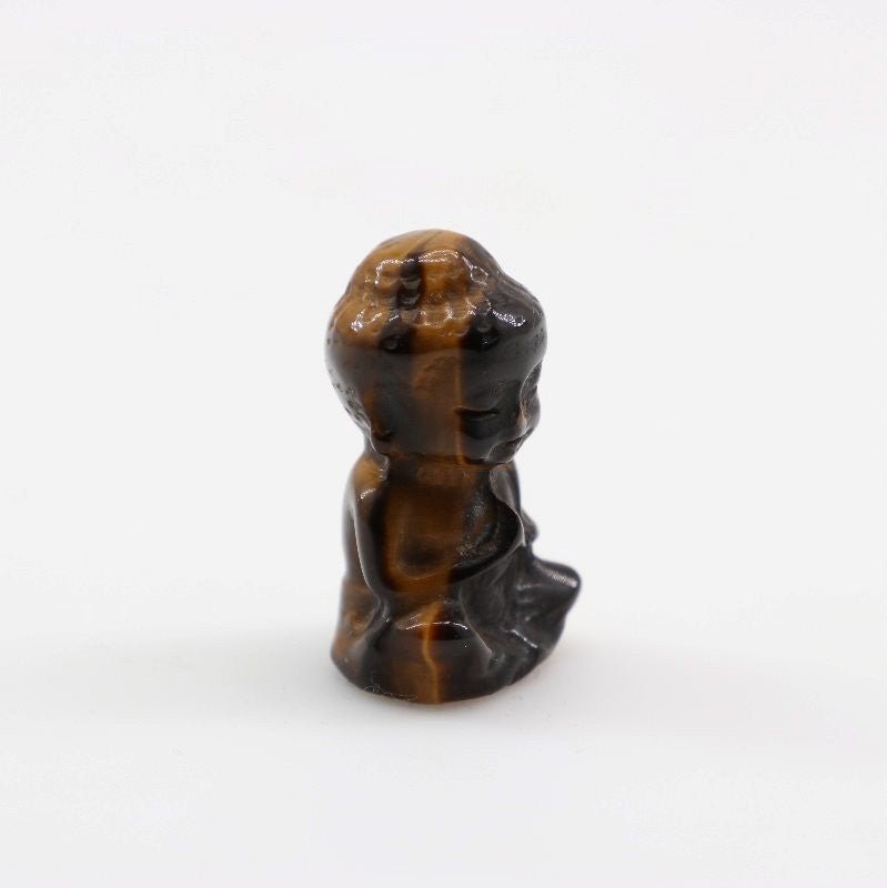 Talla Buda en Ojo de Tigre - Talla en piedra