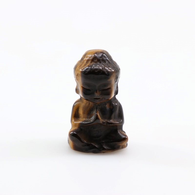 Talla Buda en Ojo de Tigre - Talla en piedra
