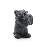 Talla de Obsidiana negra - Talla en piedra