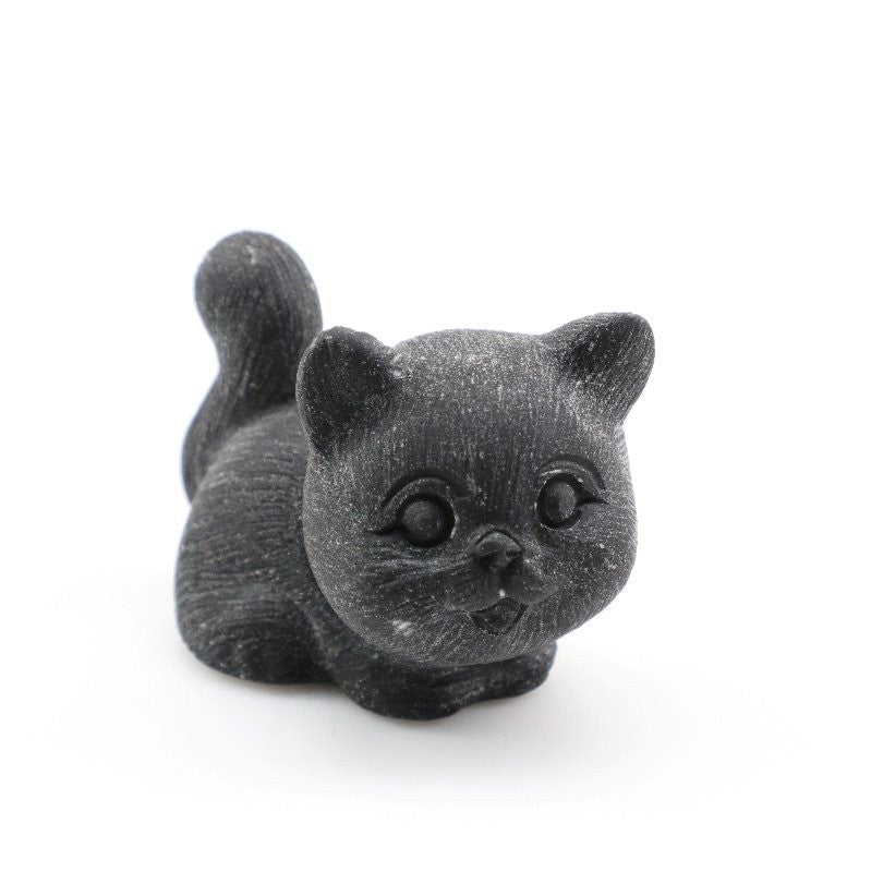 Talla de Obsidiana negra - Talla en piedra