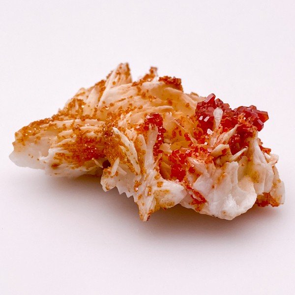 Vanadinita en Cerusita - Minerales de colección