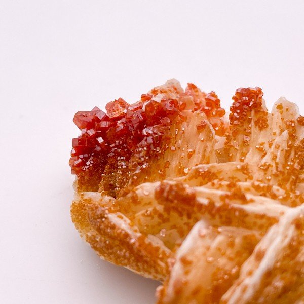 Vanadinita en Cerusita - Minerales de colección