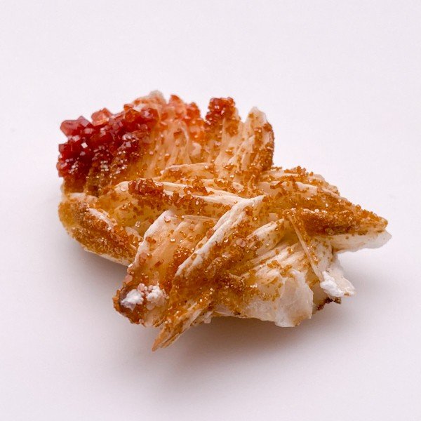 Vanadinita en Cerusita - Minerales de colección